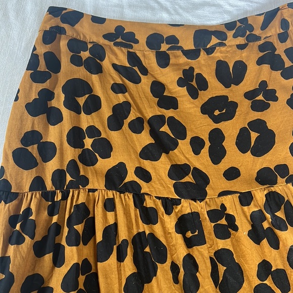 Long cheetah skirt, size 16 - Picture 4 of 8